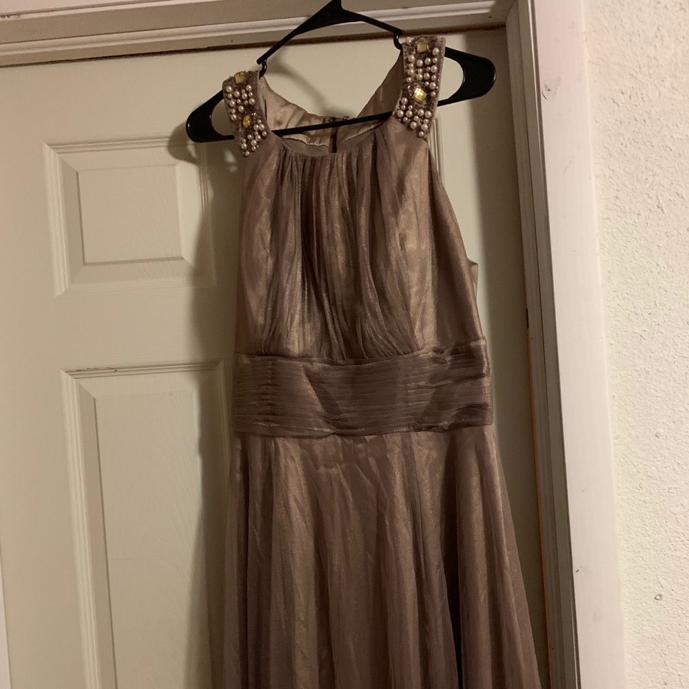 Bronze Evening Gown